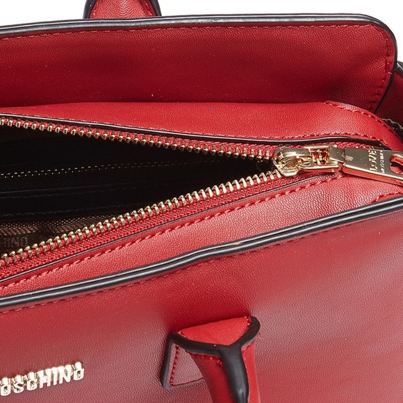 LOVE Moschino Embossed Hearts Satchel/Crossbody - Picture 4 of 8